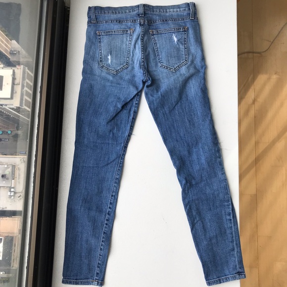 Current/Elliot Ripped Patchwork Slim Jeans - Picture 5 of 6